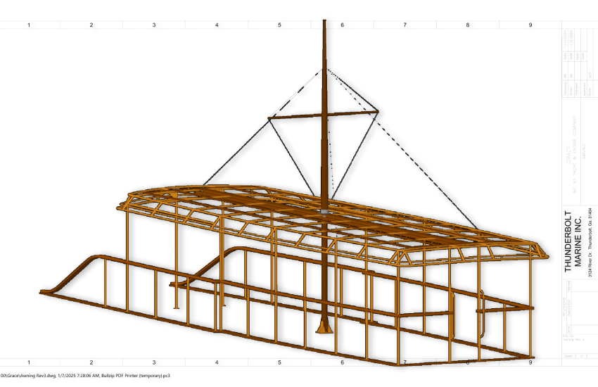 Grace - Canopy Frame CAD